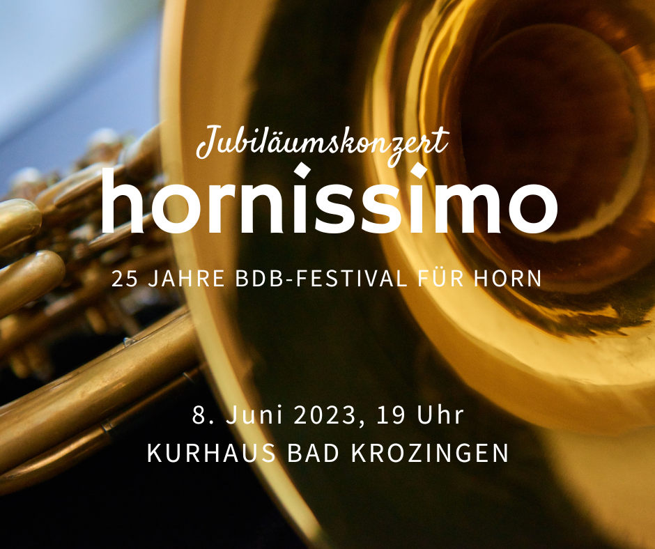 Das BDB Festival für Horn feiert Jubiläum.