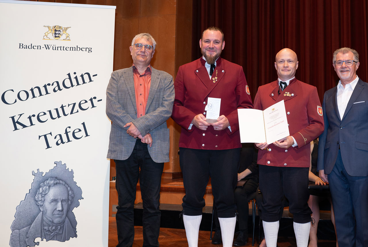 CKT-Verleihung beim Landes-Musik-Festival in Bruchsal, Musikv- und Feuerwehrkapelle Königheim